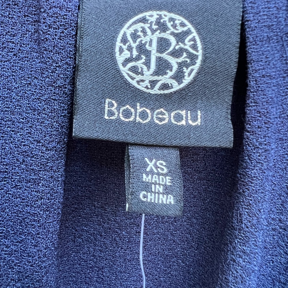BOBEAU Notch V Neck dress with pockets Women’s Small NWT NEW - Picture 14 of 14